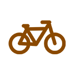 Icono guardado de bicicletas